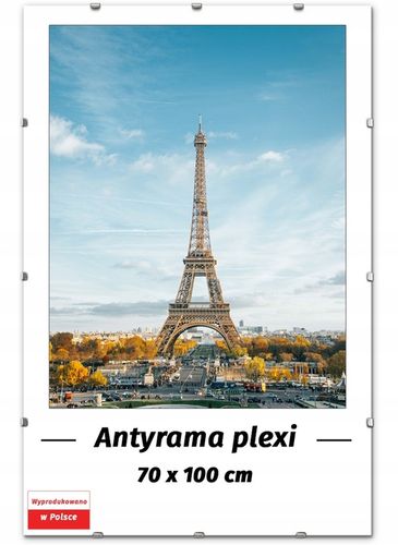 ANTYRAMA PLEXI 70x100 100x70 cm RAMKA NA ZDJĘCIA na Arena.pl