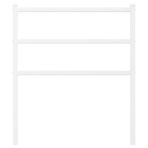 Metalowe wezgłowie, białe, 75 cm na Arena.pl