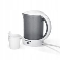 CZAJNIK ELEKTRYCZNY 0,6L 650W TURYSTYCZNY + 2xFILIŻANKA AIGOSTAR