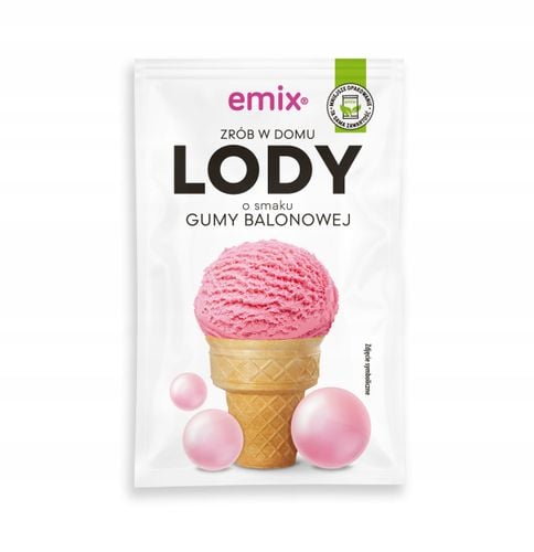 Emix Lody o smaku gumy balonowej 60 g na Arena.pl