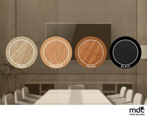 Lamele ścienne na płycie HDF - 275 cm x 40,5 cm - CZARNY 905 na Arena.pl