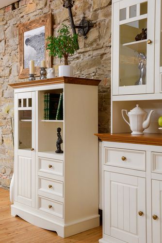 NADSTAWKA DO KOMODY BELLUNO BIAŁA/DĄB   PL024B/D na Arena.pl