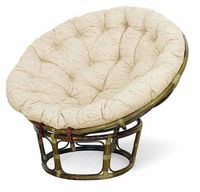 poduszka fotel papasan 130 cm WODOODPORNY BEŻ