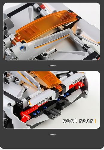 Zdalnie Sterowany Samochód RC 626 Klocków Technic Burza piaskowa Racing Car na Arena.pl