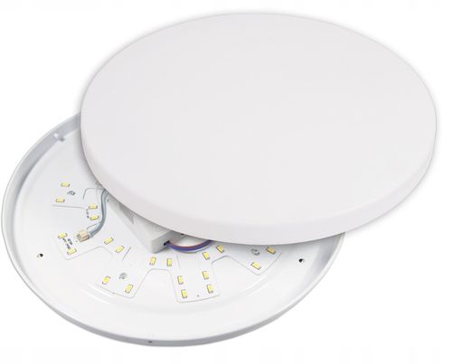 Plafon LED 12W oprawa LAMPA panel CZUJNIK RUCHU MIKRO na Arena.pl