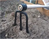 Motyka ogrodowa kuta haka trójzębna