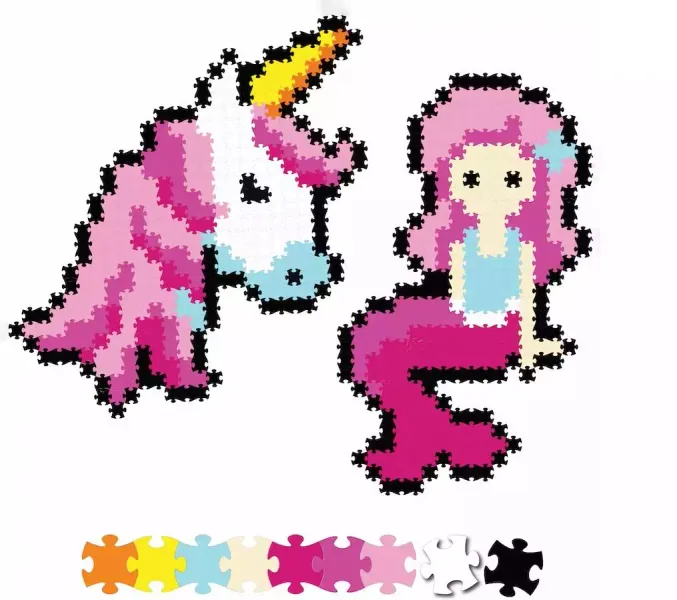Puzzle 700 Pixelki Jixelz Bajkowi przyjaciele zdjęcie 1