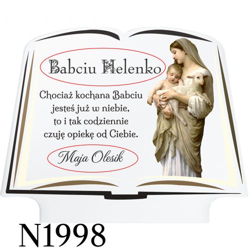 PODSTAWKA POD ZNICZE STATUETKA NA NAGROBEK XXL na Arena.pl