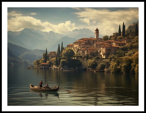 Plakat 80x60cm Spokojna Nostalgia na Arena.pl