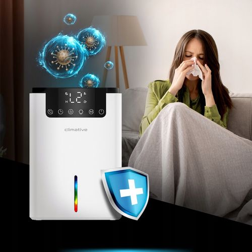 Cichy osuszacz powietrza domowy LUXE 2000ML UV pochłaniacz wilgoci XXL na Arena.pl