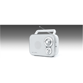 Muse | M-051RW | AUX in | Biały | Przenośne radio