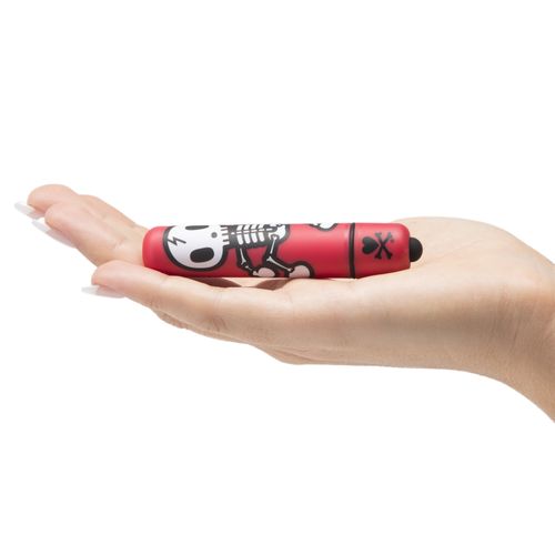 Mini wibrator - Tokidoki Mini Bullet Vibrator Jolly Roger na Arena.pl