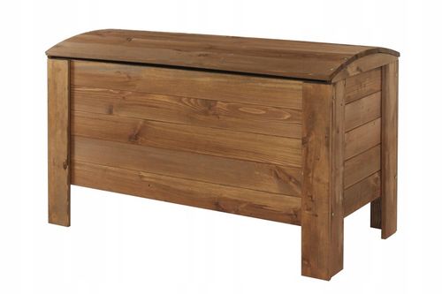 Skrzynia sosnowa skrzynia balkonowa ogrodowa Drewniany kufer na zabawki EKO na Arena.pl