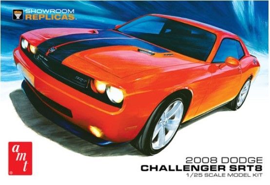 Model plastikowy - Samochód 2008 Dodge Challenger SRT8 1:25 - AMT zdjęcie 1