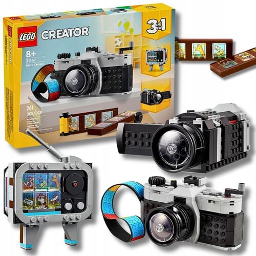 lego creator 31147 aparat w stylu retro 4966 na Arena.pl