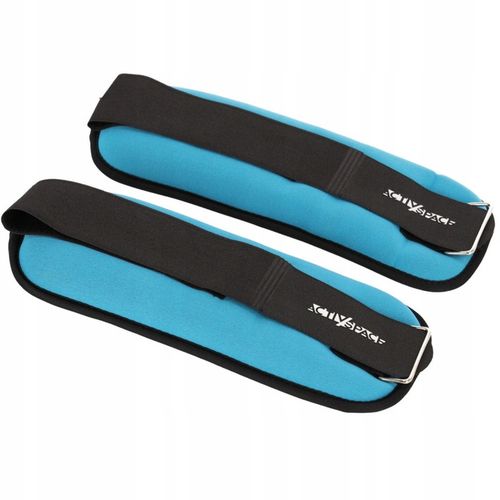 OBCIĄŻNIKI NA RĘCE NOGI NADGARSTKI CIĘŻARKI DO ĆWICZENIA RZEP 2X1 KG ZESTAW na Arena.pl