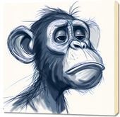 Obraz 90x90cm Zaduma