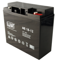 Akumulator AGM VRLA MEGABAT MB 18-12 12V 18Ah do alarmu