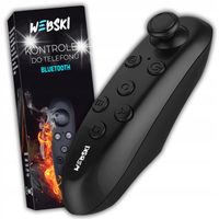 GAMEPAD PILOT KONTROLER BLUETOOTH DO TELEFONU GOGLI APLIKACJI VR CZARNY