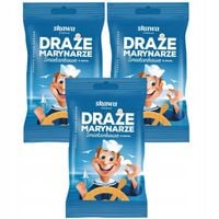 Wadowice Skawa Marynarze Draże śmietankowe w smaku 70 g x 3 sztuk