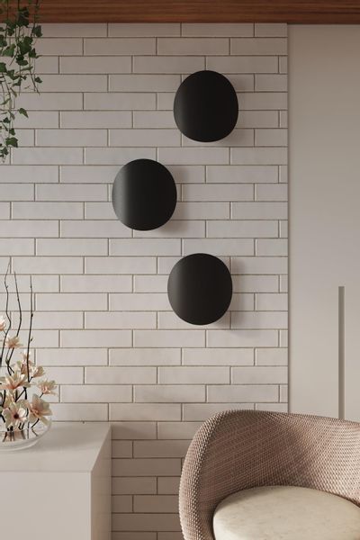 LAMPA ścienna SL.0935 metalowa OPRAWA kinkiet kamień czarny zdjęcie 3