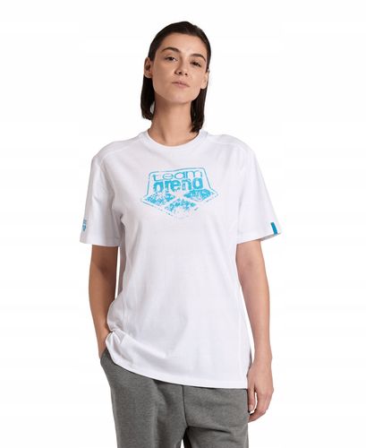 Koszulka T-Shirt męski damski sportowy bawełniany casual Arena White R.XL na Arena.pl