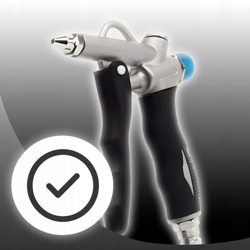 PISTOLET DO PRZEDMUCHIWANIA DYSZA VENTURIEGO REGULACJA PRZEPŁYWU POWIETRZA na Arena.pl