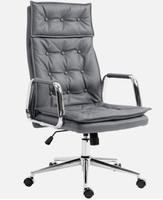 Krzesło biurowe fotel skórzany do biura obrotowe krzesło komputerowe