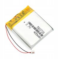 Akumulator Li-Poly 400mAh 3.7V JST 582728