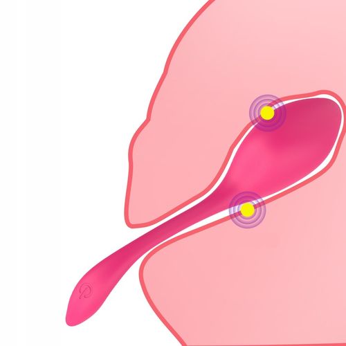 WIBRATOR JAJKO Z APLIKACJĄ ZDALNIE STEROWANY TELEFONEM BLUETOOTH DLA PAR na Arena.pl