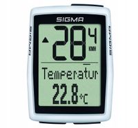 Licznik rowerowy Sigma BC 12.0 12 funkcji IPX8 bezprzewodowy wodoszczelny