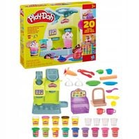 PLAY-DOH Ciastolina Kolorowa Kawiarnia lodziarnia 14 tub G0447