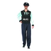 strój dla dorosłych policjant rozm.52 karnawał