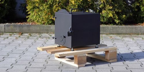 Palenisko do wędzarni suszarni gruba STAL 2 mm RUSZT solidne wędzak zrębki na Arena.pl