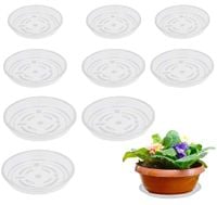 LANMOK Przezroczysty podkład do roślin, 9 szt. Pla