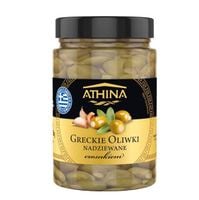 Athina Olwiki zielone z nadzieniem o smaku czosnkowym 300 g