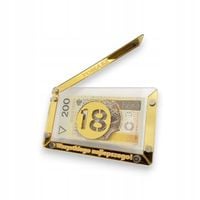 Pudełko na pieniądze Koperta Lustrzana Urodziny