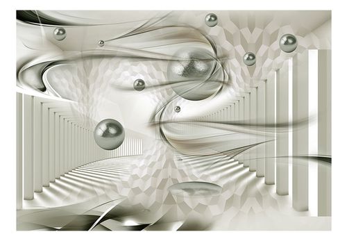 Fototapeta - Srebrne kule 100x70 na Arena.pl