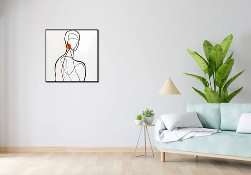 Plakat 70x70cm Pustka w Barwie na Arena.pl