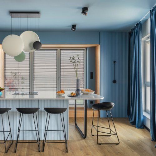 Krzesło barowe Molly czarne High zdjęcie 5