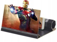 SZKŁO POWIĘKSZAJĄCE EKRAN ZOOM LUPA DO TELEFONU DO PRACY FILMÓW BAJEK 3D