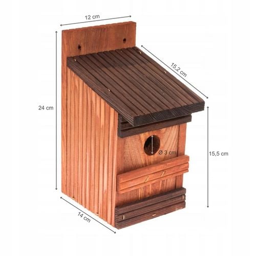 Budka lęgowa dla ptaków, karmnik, domek BOP11 na Arena.pl