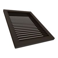 KRATKA METALOWA SKOŚNA Z SIATKĄ 14*21CM BRĄZ - RX 02-719BR