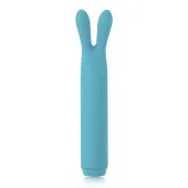 je joue rabbit bullet teal - kompaktowy model z elastycznymi końcowkami