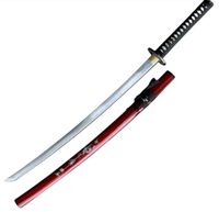 Miecz samurajski katana 6KM18-410RD do treningu cięć + stojak