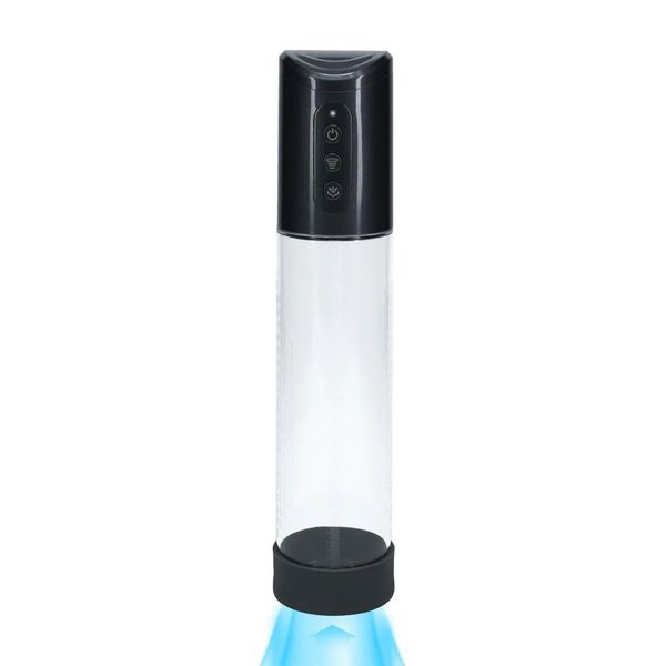 Hyperpump - Rechargeable Penis Pump - Gun Metal zdjęcie 1