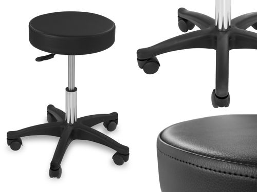 Taboret kosmetyczny czarny Physa Aversa na Arena.pl
