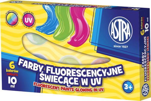 Astra Farby Fluorescencyjne 6 Kolorów, 10 ml na Arena.pl