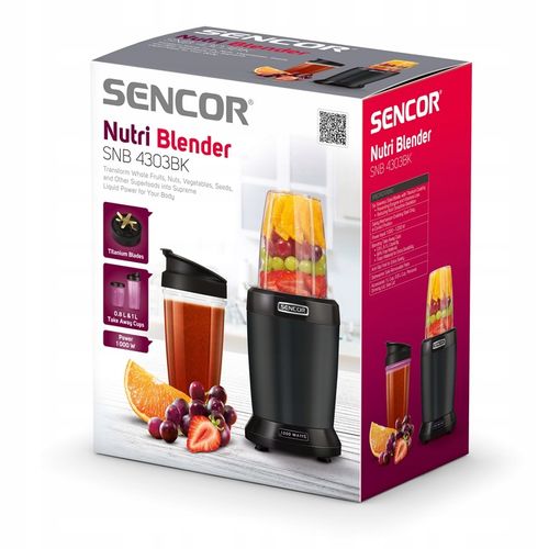 Nutri Blender Smoothie Sencor SNB 4303BK 1000W na Arena.pl