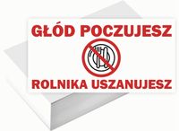 Wizytówki firmowe Foliowane 1000szt różne wzory SZANUJ ROLNIKA SWEGO